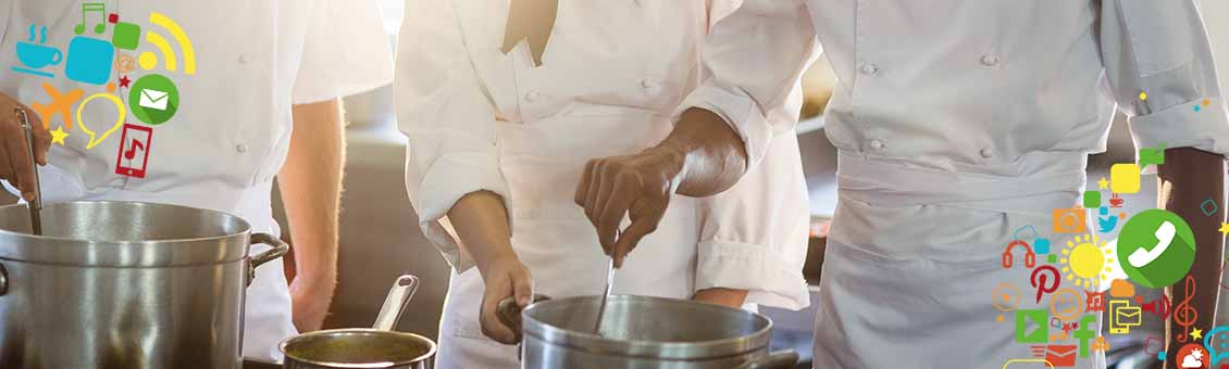 chef un chef sur le campus Groupe IGS Paris