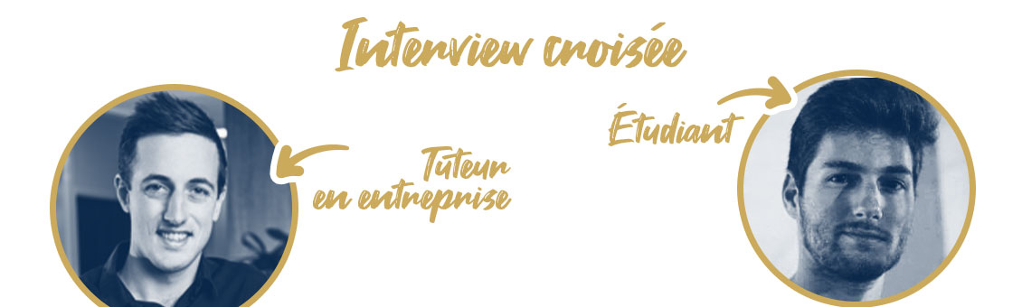 interview croisée alternant esam et tuteur en entreprise