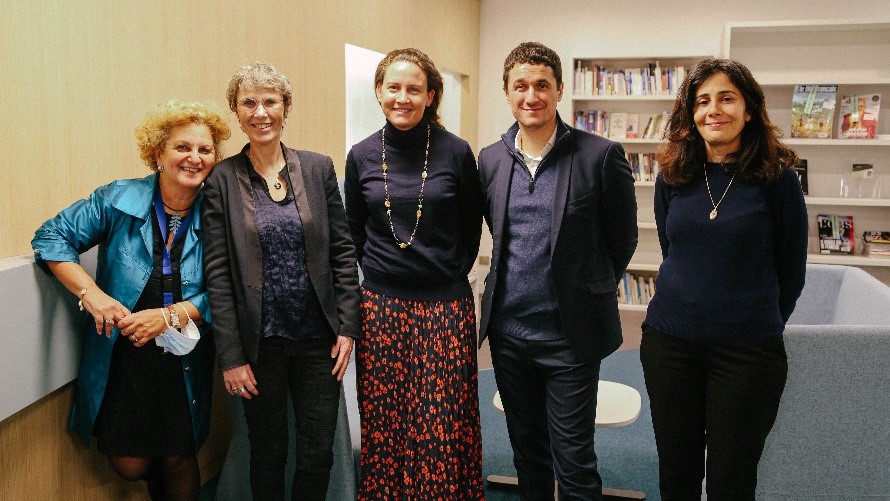 Signataires du partenariat Derichebourg