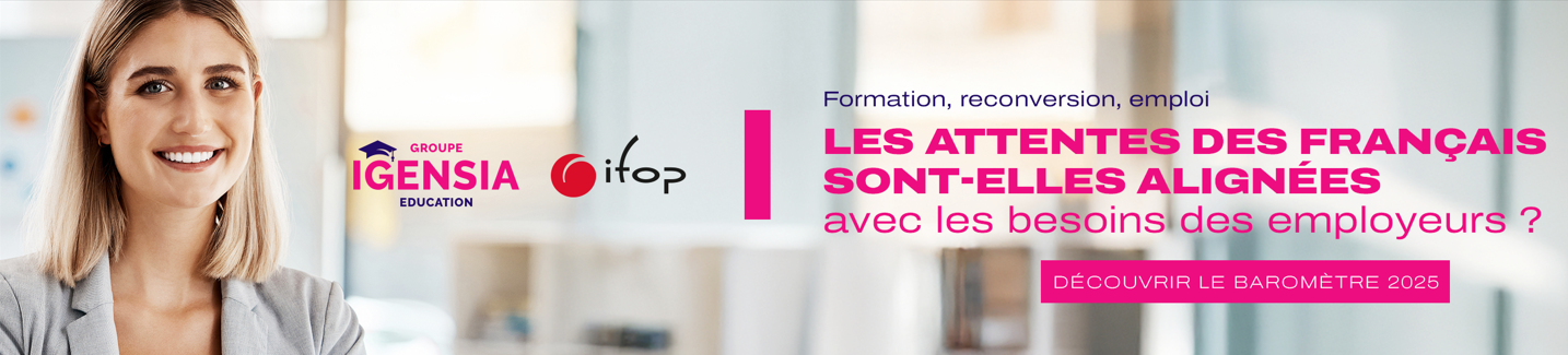 Baromètre 2025 Formation, reconversion, emploi