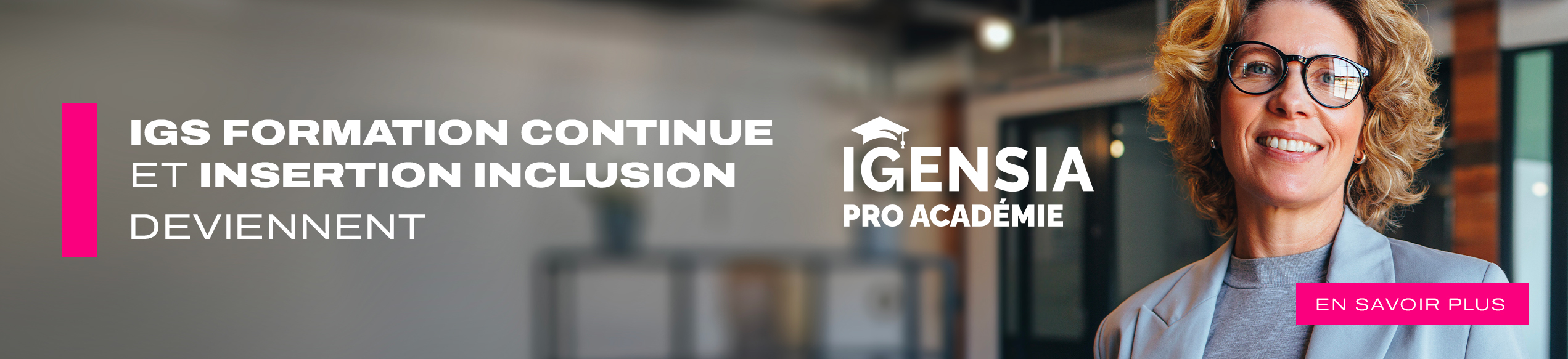 IGENSIA Pro Académie Slider Desktop