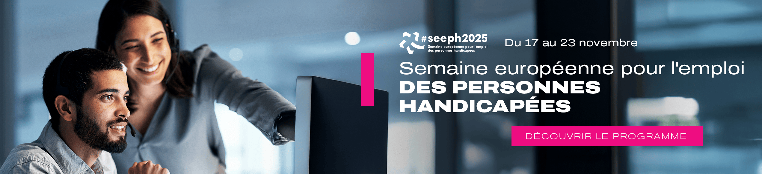 Semaine Européenne pour l'emploi des personnes handicapées