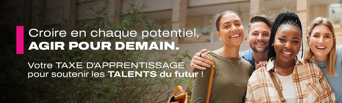 Versez le solde de votre taxe d'apprentissage 2026 au Groupe IGENSIA Education